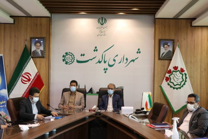 برگزاری اولین جلسه ستاد پیشگیری ، هماهنگی و عملیات بحران شهرداری پاکدشت